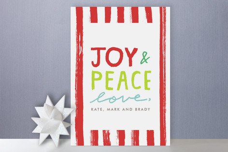 Handmade Joy Holiday Non-Photo Cards