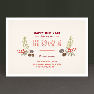 Home for the Holidays Holiday Non-Photo Cards