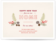 Home for the Holidays Holiday Non-Photo Cards