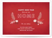Home for the Holidays Holiday Non-Photo Cards