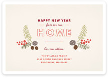 Home for the Holidays Holiday Non-Photo Cards
