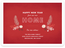 Home for the Holidays Holiday Non-Photo Cards