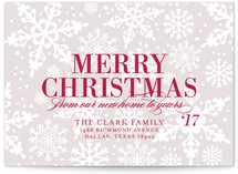 Flurries Holiday Non-Photo Cards