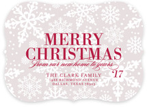 Flurries Holiday Non-Photo Cards
