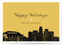Big City - LA Holiday Non-Photo Cards
