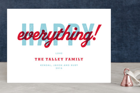 Happiness for All Holiday Non-Photo Cards