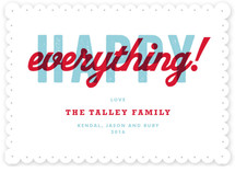 Happiness for All Holiday Non-Photo Cards