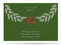 Branches & Berries Holiday Non-Photo Cards
