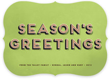 Bold Charm Holiday Non-Photo Cards