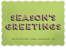 Bold Charm Holiday Non-Photo Cards
