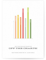 Off the Charts Holiday Non-Photo Cards