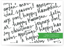All of the Above Holiday Non-Photo Cards