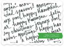 All of the Above Holiday Non-Photo Cards