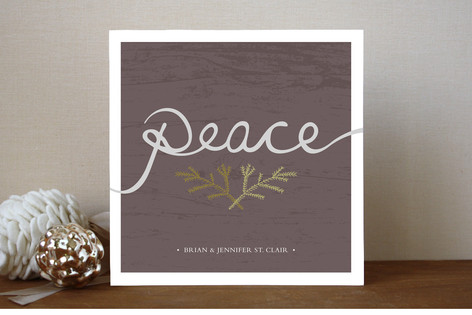 Peace Holiday Non-Photo Cards