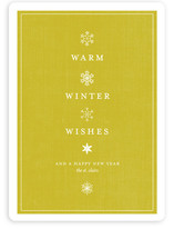 Vintage Snows Holiday Non-Photo Cards