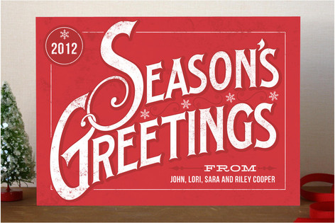 Classic Greetings Holiday Non-Photo Cards