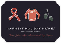 Bundled Tight Holiday Non-Photo Cards