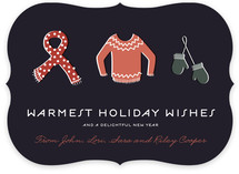 Bundled Tight Holiday Non-Photo Cards