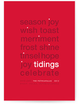 Dotted I Holiday Non-Photo Cards