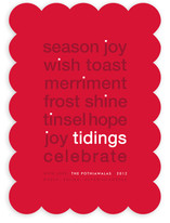 Dotted I Holiday Non-Photo Cards
