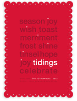Dotted I Holiday Non-Photo Cards