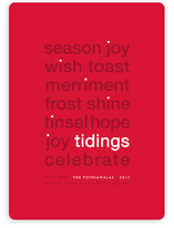 Dotted I Holiday Non-Photo Cards