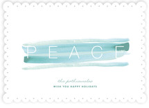 Peace and Quiet Holiday Non-Photo Cards