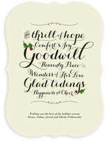 Glad Tidings Holiday Non-Photo Cards