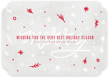 Merryfetti Holiday Non-Photo Cards