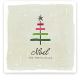 Ribbon Tree Holiday Non-Photo Cards