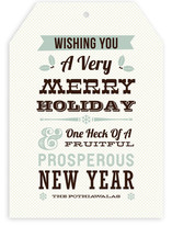 Holiday Wishes Holiday Non-Photo Cards