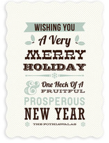 Holiday Wishes Holiday Non-Photo Cards