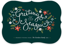 Greetings of the Season Holiday Non-Photo Cards