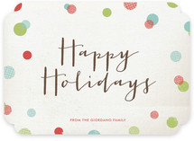 Dotty Holiday Holiday Non-Photo Cards