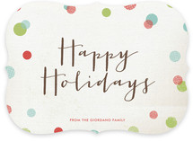 Dotty Holiday Holiday Non-Photo Cards