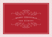 Classic Collage Holiday Non-Photo Cards