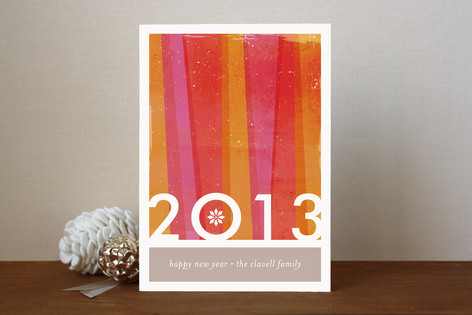 Beaming Holiday Non-Photo Cards