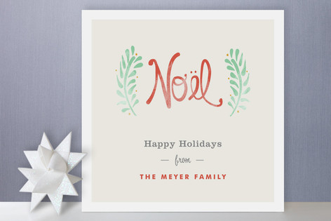 Antique Noel Holiday Non-Photo Cards