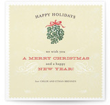 Naughty or Nice Holiday Non-Photo Cards, by Rachael Schendel