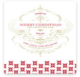 Champagne Holiday Non-Photo Cards
