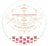 Champagne Holiday Non-Photo Cards