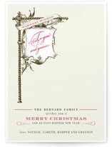 Float + Merry Holiday Non-Photo Cards, by Float Paperie