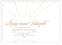 Float + Make Merry Holiday Non-Photo Cards