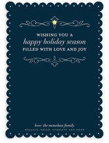 Sweet Star Holiday Non-Photo Cards