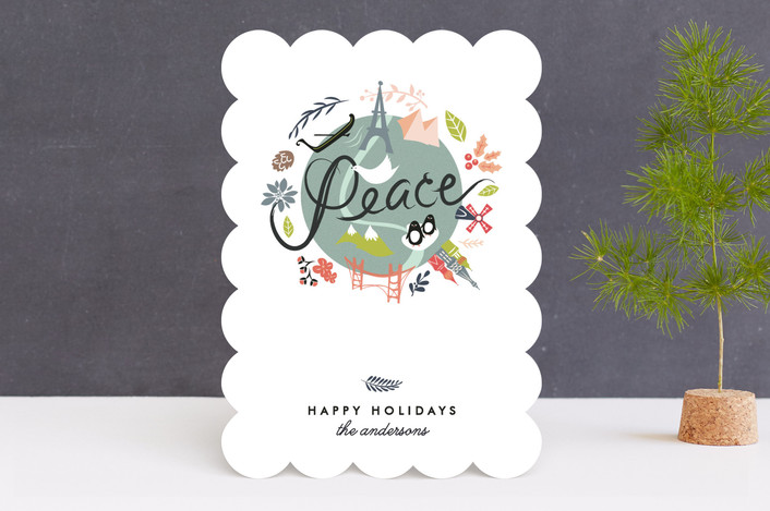 Peace on Earth Holiday Non-Photo Cards