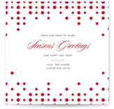 Holiday Bubbles Holiday Non-Photo Cards