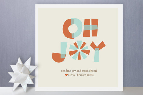 Hip Joy Holiday Non-Photo Cards