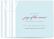 Winter Birch Holiday Non-Photo Cards