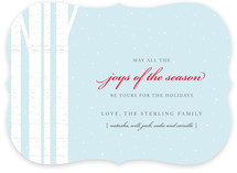Winter Birch Holiday Non-Photo Cards