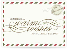 Airmail Holiday Non-Photo Cards